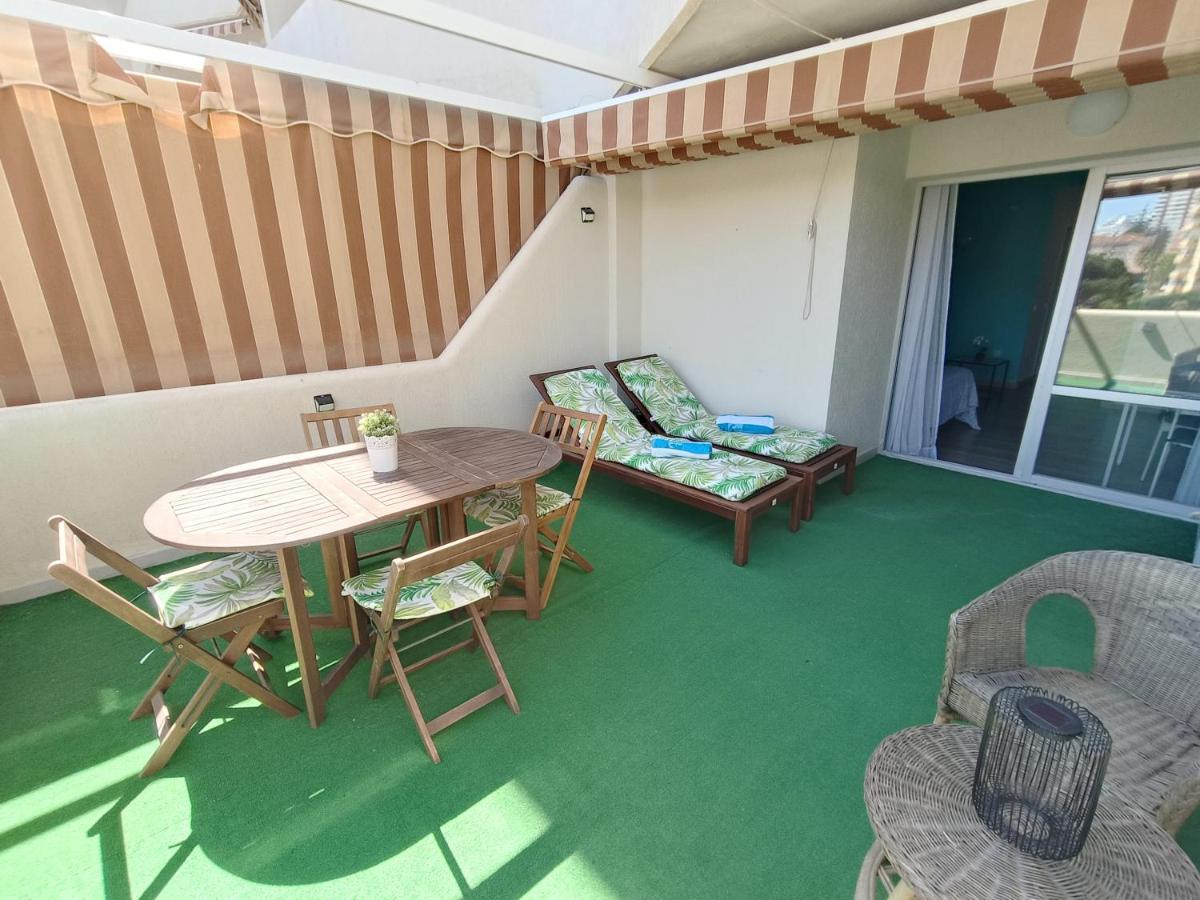 "Vive Benal Beach" Estudio Gran Terraza Y Parque Acuatico 1319 贝纳尔马德纳 外观 照片