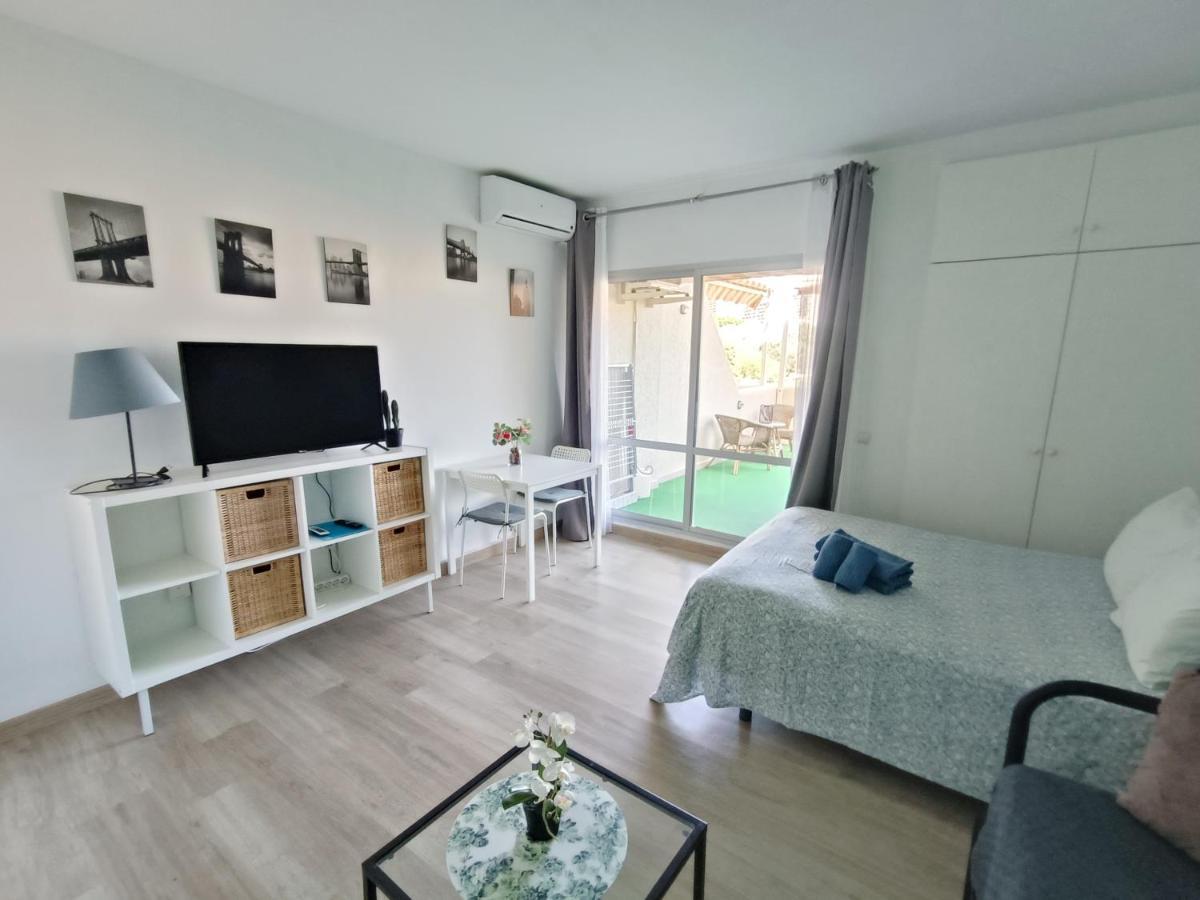 "Vive Benal Beach" Estudio Gran Terraza Y Parque Acuatico 1319 贝纳尔马德纳 外观 照片