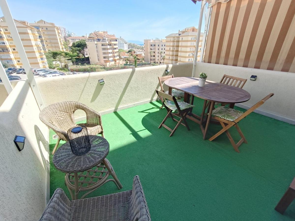 "Vive Benal Beach" Estudio Gran Terraza Y Parque Acuatico 1319 贝纳尔马德纳 外观 照片