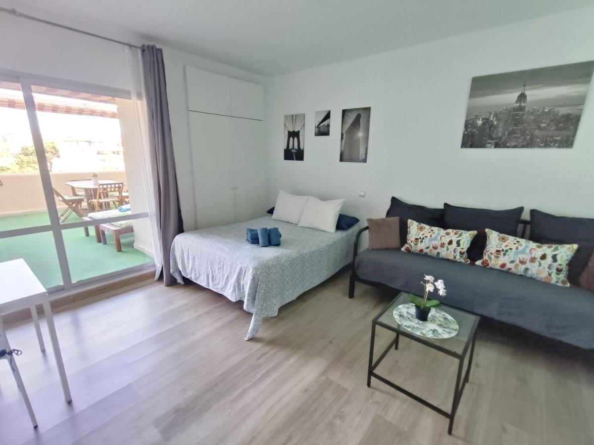 "Vive Benal Beach" Estudio Gran Terraza Y Parque Acuatico 1319 贝纳尔马德纳 外观 照片